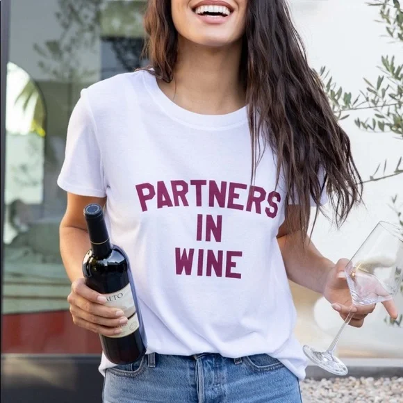 Sub_Urban Riot “PARTERS IN WINE” T-Shirt - NWT - Picture 1 of 5